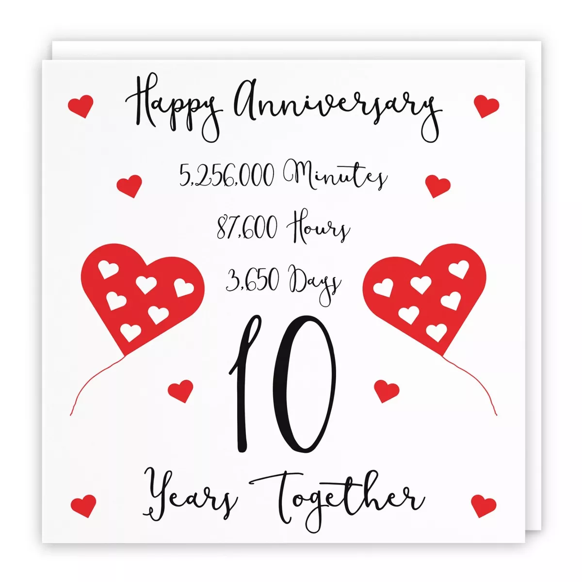 10 Years Married Funny Couple 10st Anniversary Husband Wife 10