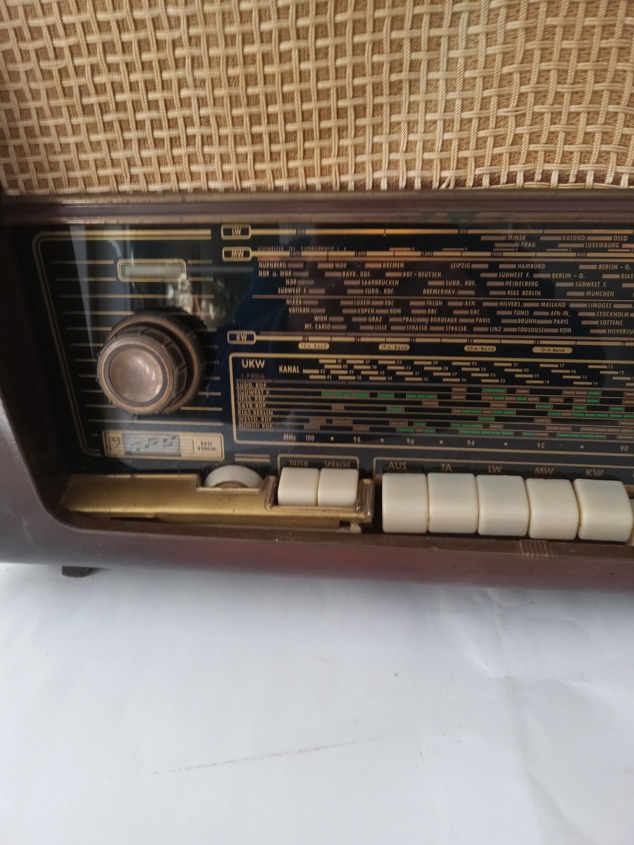 Vintage Schaub Lorenz Goldsuper 58 German Tube Radio | eBay Vintage Schaub Lorenz Goldsuper 58 German Tube Radio | eBay