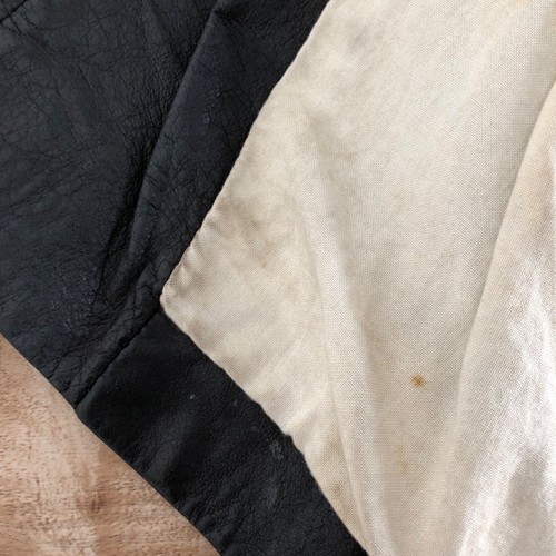 Chaqueta de cuero Belstaff HAMPSTEAD, etiqueta BlackPrince, negro antiguo, talla M - Imagen 18 de 19