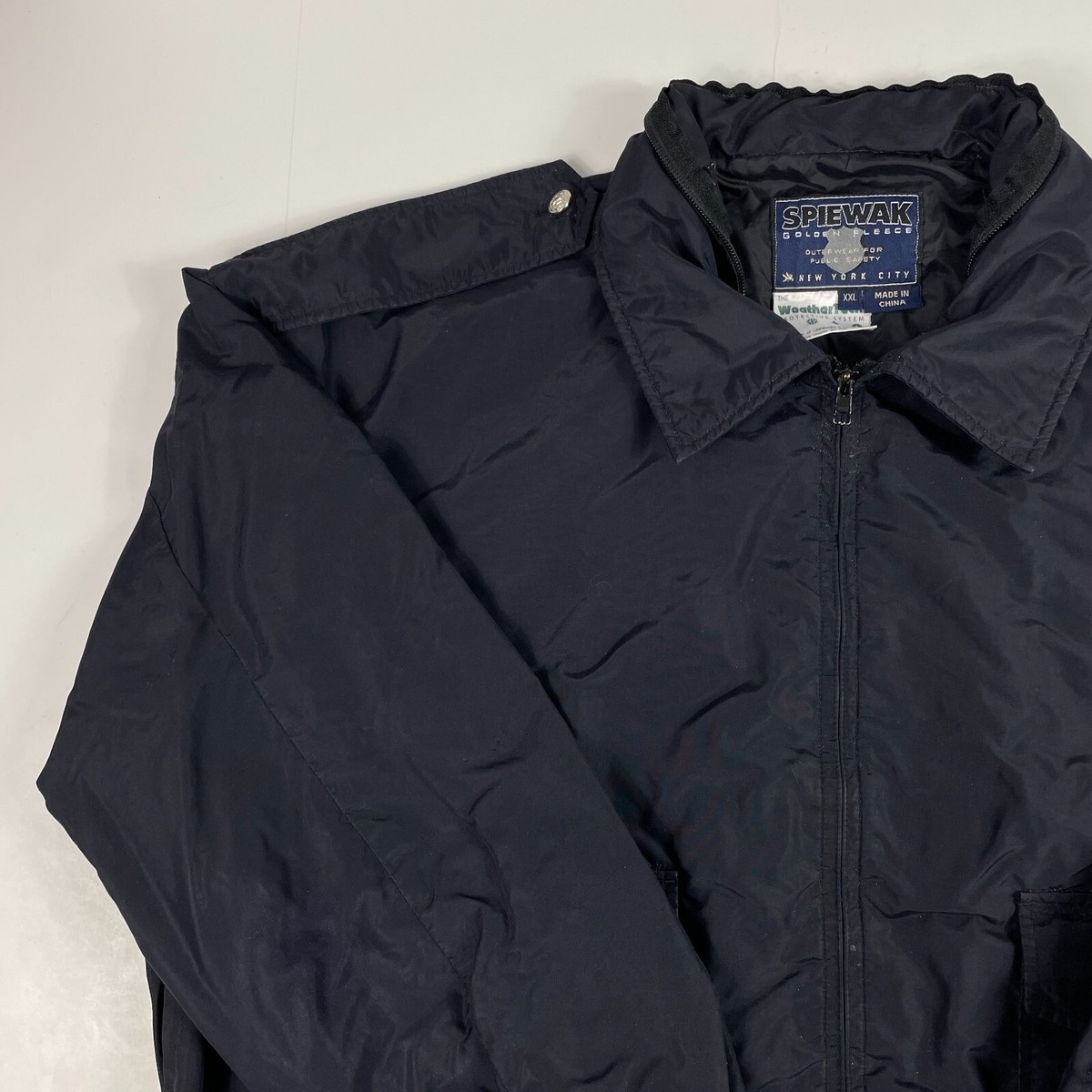 VINTAGE Spiewak Jacket Mens 2XL XXL Blue Rain Water Resistant