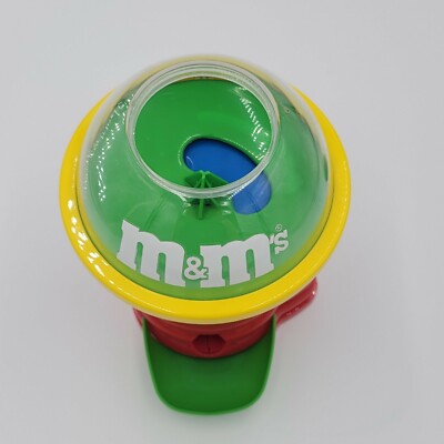 M&M's Fun Machine Spinning Candy Dispenser Push Button Swirl