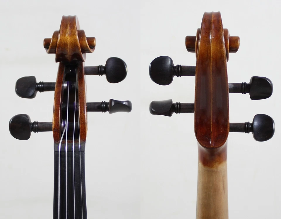 Handmade Violin ! 1/4 Size ! M8123 Rich Clear! - Image 4 of 4