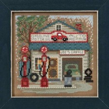 MILL HILL Buttons Beads Kit Cross Stitch JOE'S GARAGE MH14-1614 Ceramic Button