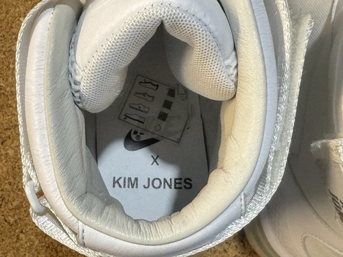 🔥Nike Kim Jones Air Max 360 Hi Top White Trainers A02313-100 Size 12 UK - Picture 9 of 13