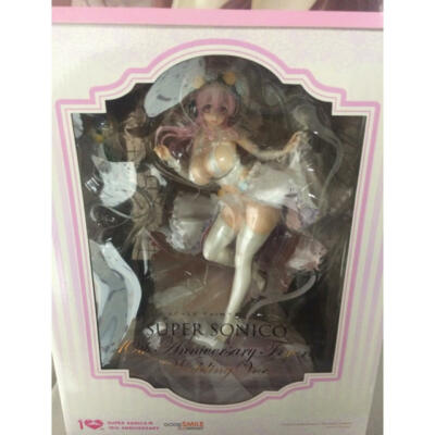 Super Sonico 10th Anniversary Figure Wedding Ver. Figure