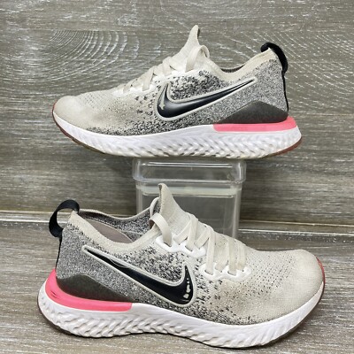 Nike Epic React Flyknit 2 'Oreo Pink' Running Shoes BQ8927 Nike Epic React Flyknit 2 'Oreo Pink' Running Shoes BQ8927