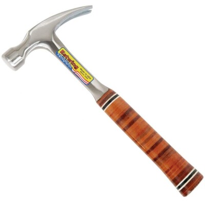 Estwing Rip Hammer Leather Handle E12S 12oz Smooth Face