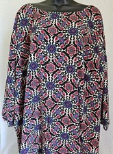 Old Navy Womens Shirt Dress Size 28 Multicolor Geometric