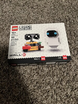 NEW SEALED LEGO BRICKHEADZ: Eve & Wall-E (40619)