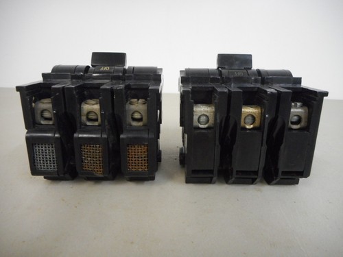 FEDERAL PACIFIC NB315 15AMP 3-POLE BOLT IN BREAKER - Picture 3 of 3