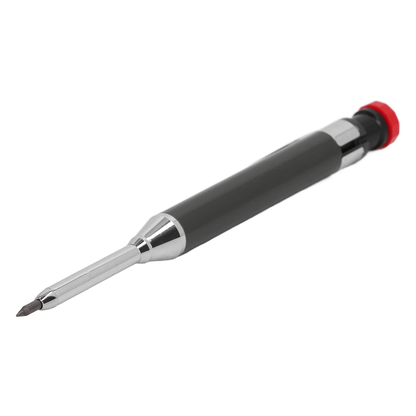 (Black)Carpenter Pencil Hard To Break Mechanical Pencil Made Of Metal Heavy - Picture 10 of 22
