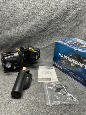 #ad #ad Mastercraft 1 2 HP Dual Voltage Cast Iron Shallow Well Jet Pump $112.39