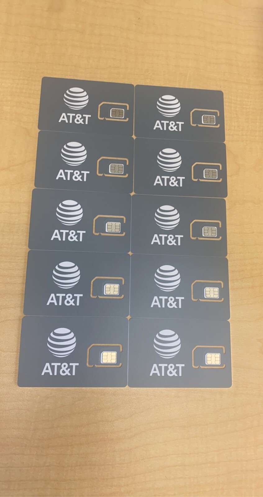 AT&T 6821B 4G 5G Triple Cut SIM Card for sale online | eBay