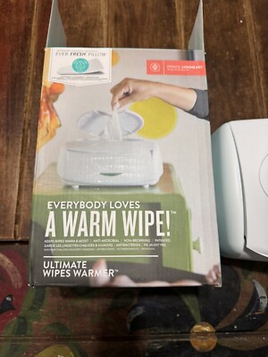 PRINCE LIONHEART ULTIMATE ANTI-MICROBIAL WIPES WARMER W/PILLOW Nice