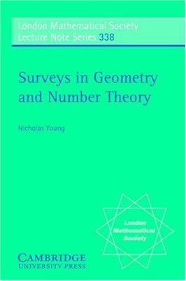 Surveys in Geometry and Number Theory : Reports on Contemparary Russian Mathe...