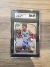 ADAM FLAGLER 2023 Bowman Chrome U 1st Prospect Auto THUNDER SGC 10/8 NM-MT 