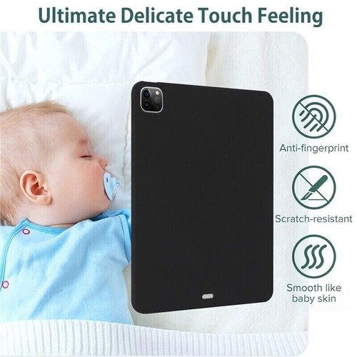 Liquid Silicone Case Cover For iPad 5/6/7/8/9/10/11th Gen Mini 7 Air Pro 11" 13" - Picture 17 of 85