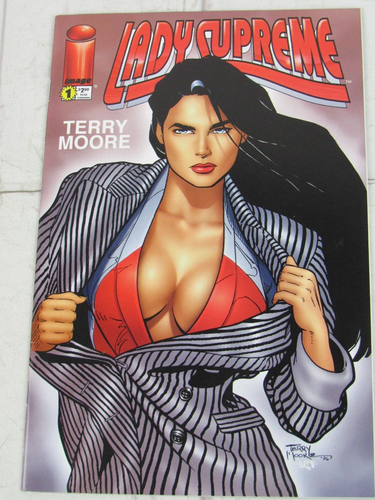 Lady Supreme #1b Mai 1996 Bild Comics rote Covervariante