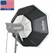 US 120cm 47" Godox Octagon Softbox Bowens Mount fr Studio Strobe Flash Light