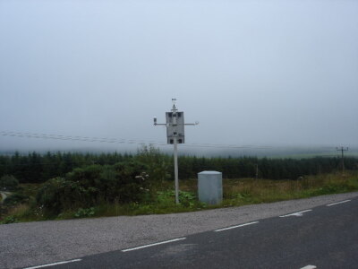 Foto 6x4 Automatische Solarbetriebene Wetterstation Clachan \/NR7656 Oben um 2005