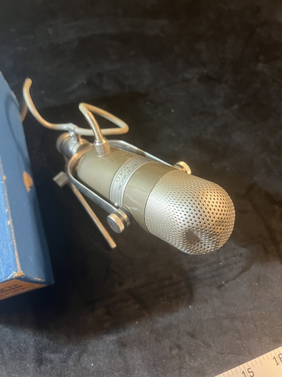 VINTAGE AIWA DYNAMIC DM-17 MICROPHONE W/BOX JAPAN MESH DOME | eBay