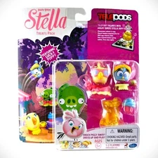 Angry Birds Stella Telepods Treats Pack Exclusive Figure 2 Pack Luca & Poppy