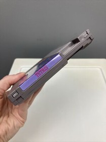 Tetris (Nintendo NES, 1989) Game Cartridge with Box & Sleeve Tested No Manual