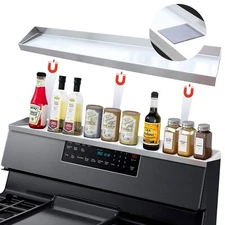 WEAVERSE Kitchen Shelf for Stove Top, Magnetic Shelf Over the Stove For Kitchen 