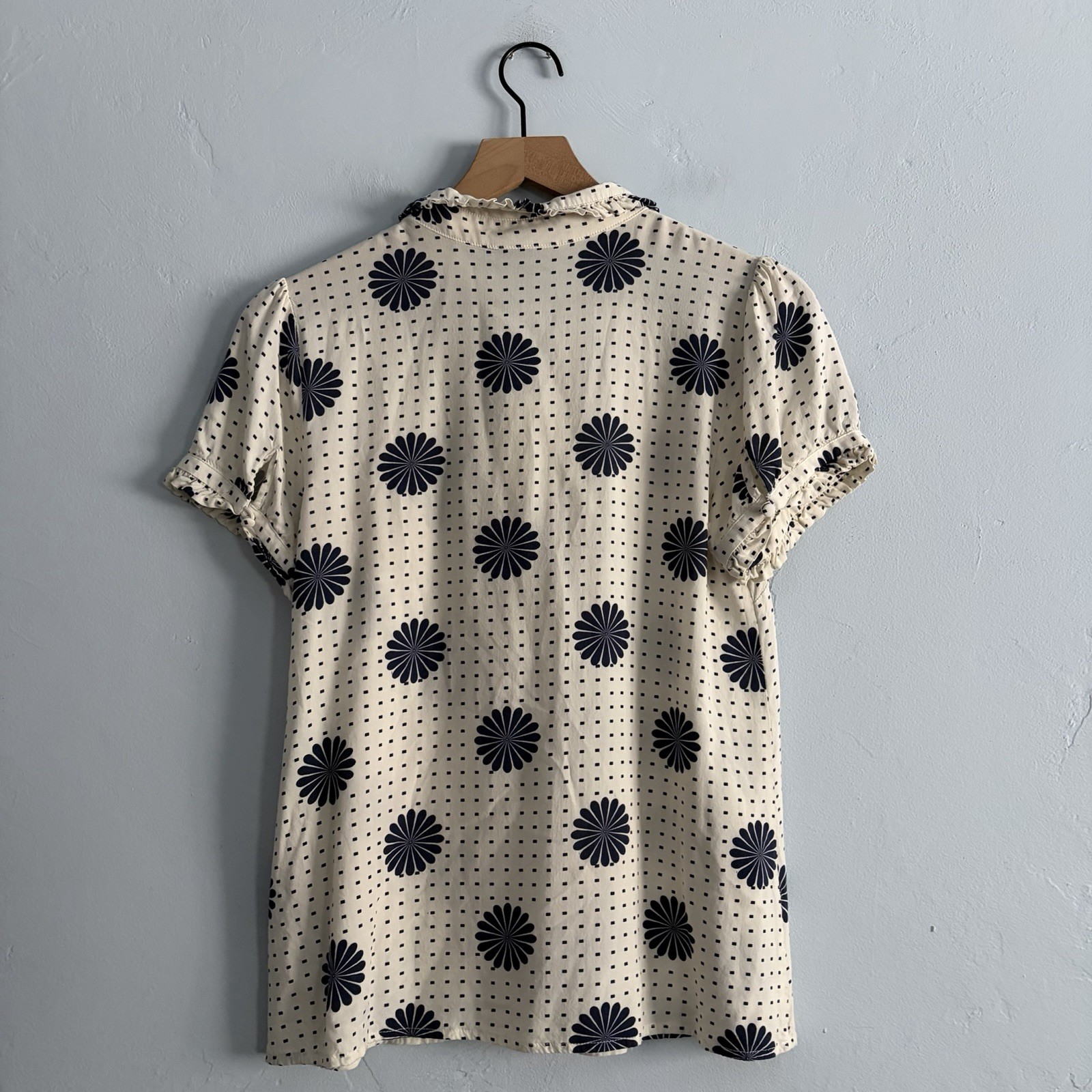 ModCloth Floral Dot Button Down Top - image 8