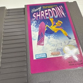 Heavy Shreddin NES Nintendo Classic Original Authentic Video Game TESTED WORKING