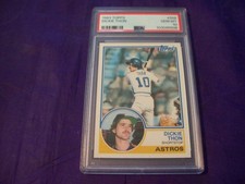 1983 TOPPS #558 DICKIE THON PSA 10
