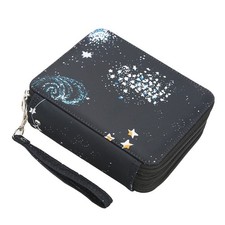 Portable Colored Pencil Case-72 Slots Colored Pencil Case Organizer with Zipp...