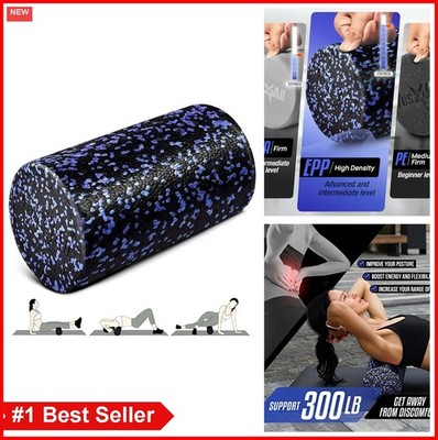 EPP Foam Roller High Density 12 18 24 36 Inch Extra Firm for Back Legs Yoga
