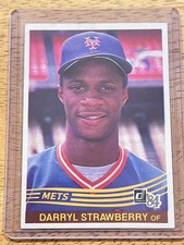 1984 Donruss - Darryl Strawberry #68 (RC) Rookie Card New York Mets