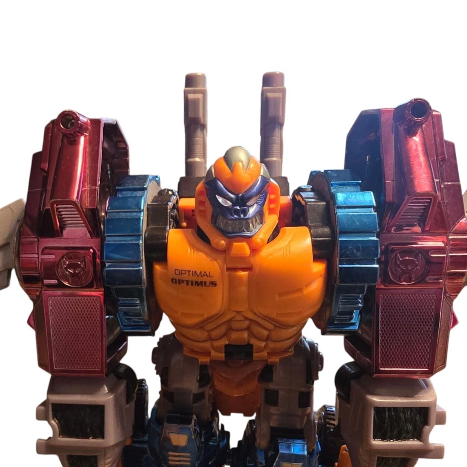 Figura de acción Transformers Beast Wars Transmetal Optimus 1998 Hasbro Foto 3 de 4
