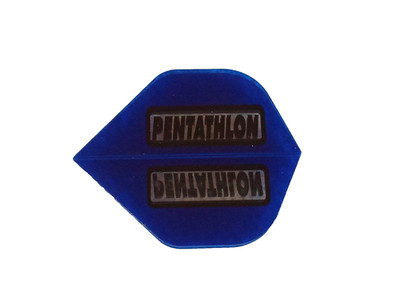 3 Dart Flights ''Pentathlon Dunkelblau''