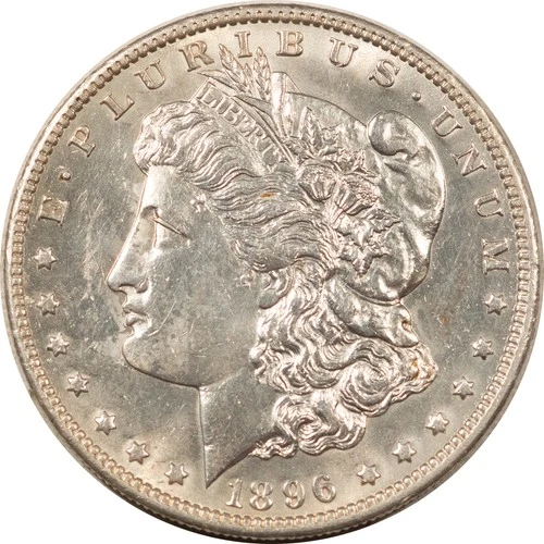 1896-O $1 MORGAN DOLLAR - REAL UNCIRCULATED, BUT CLEANED!