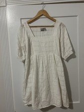 ASOS Women's White Sun Mini Dress 6