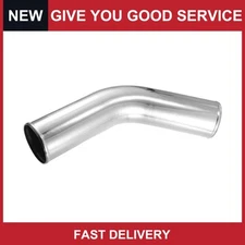 OD 4" Length 20" Tube Intercooler Pipe 45 Degree Air Intake Tube for Car New