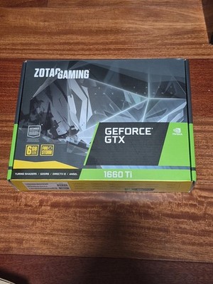 ZOTAC Gaming GeForce GTX 1660 Ti 6G GDDR6 Graphics Card (ZT-T16610F-10L)