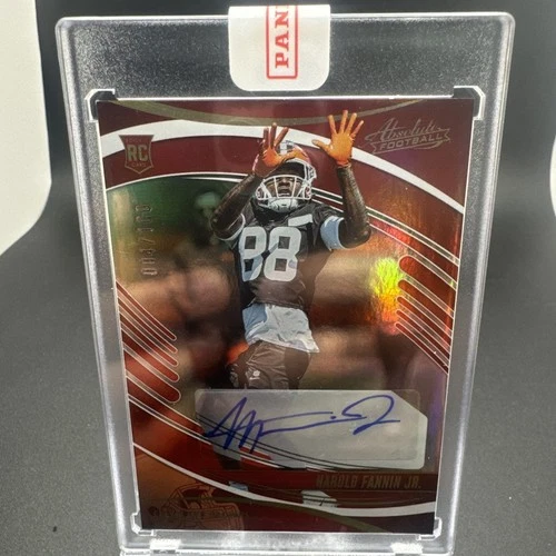 2025 Panini Absolute Harold Fannin Jr. Base (RAW)