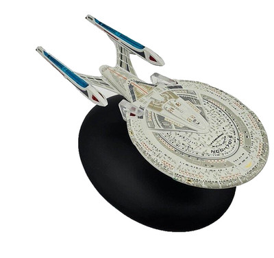 #21 USS ENTERPRISE NCC-1701-E Star Trek Eaglemoss Ship Complete with Magazine