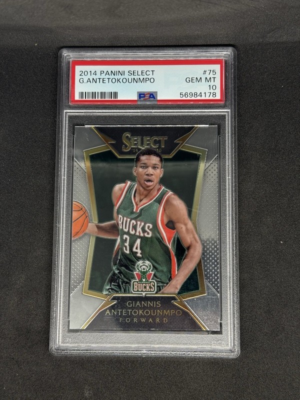 2014-15 Panini Select - Concourse Giannis Antetokounmpo #75 Second Year PSA 10