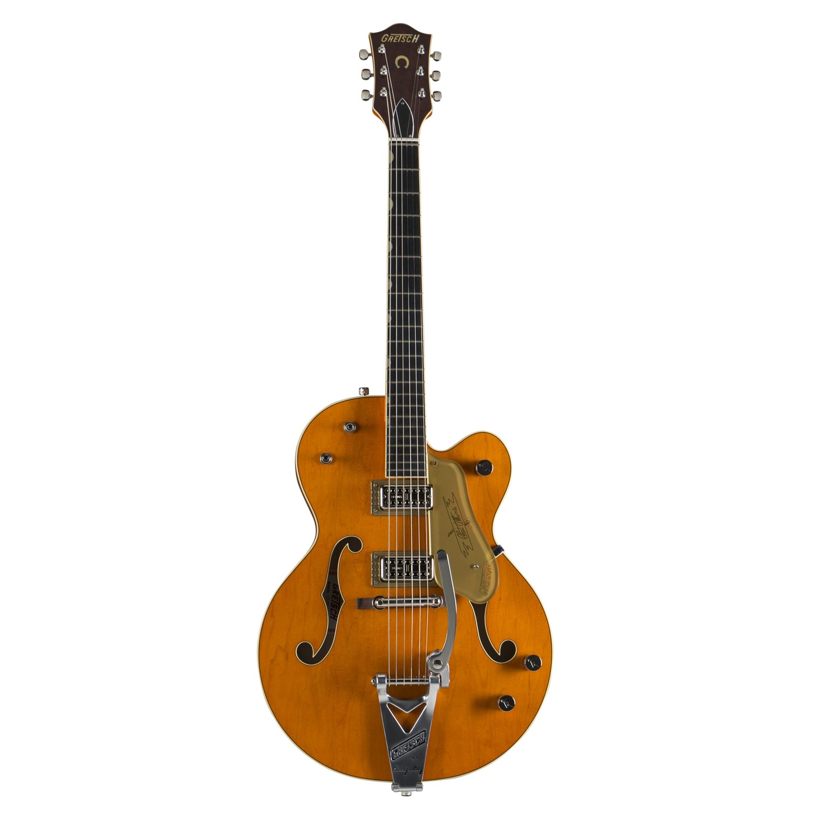 Gretsch G6120T-59 Vintage Select Винтажный лак с оранжевым пятном от Chet Atkins - 532590₽