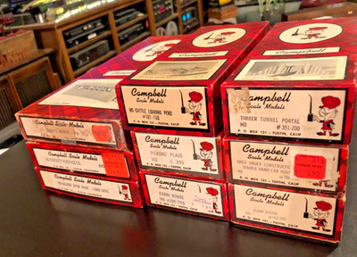 Reduced Prices! Campbell HO Scale Building Kits $ 15 to $ 50, Now $ 10 to $ 30!
