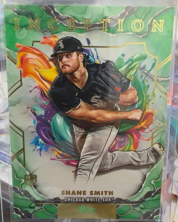 Topps 2025 Topps Inception Shane Smith #22 Chicago White Sox RC Green
