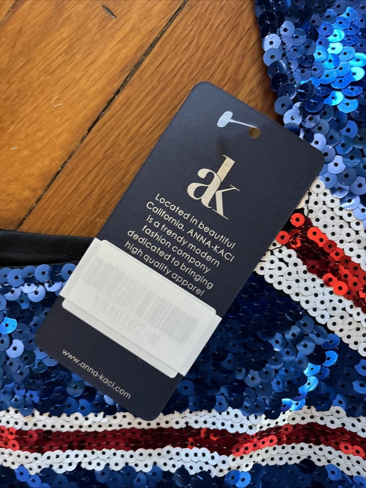 Vestido Disfraz Smiffys All That Glitters Rule Britannia Adulto - Azul MEDIANO NUEVO CON ETIQUETAS Foto 4 de 4