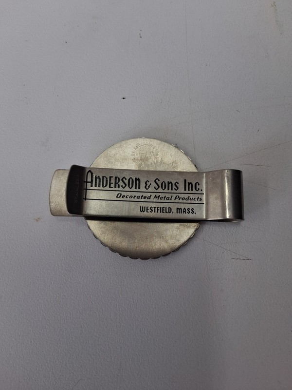 Vintage 1955-1982 Clip On Perpetual Calendar Anderson & Sons Inc Westfield Mass