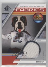 2023 Upper Deck SP Game Used All-Star Mascot Fabrics Bernie the St Bernard tp3