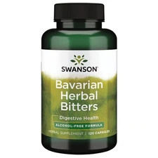 Swanson Bavarian Herbal Bitters 120 Capsules
